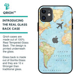 Fly Around The World Glass Case for iPhone 11