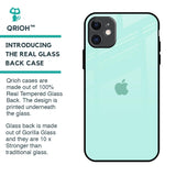 Teal Glass Case for iPhone 11