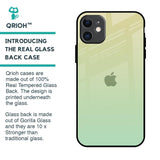 Mint Green Gradient Glass Case for iPhone 11