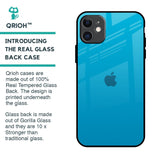 Blue Aqua Glass Case for iPhone 11