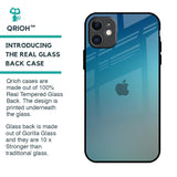 Sea Theme Gradient Glass Case for iPhone 11