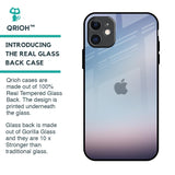 Light Sky Texture Glass Case for iPhone 11