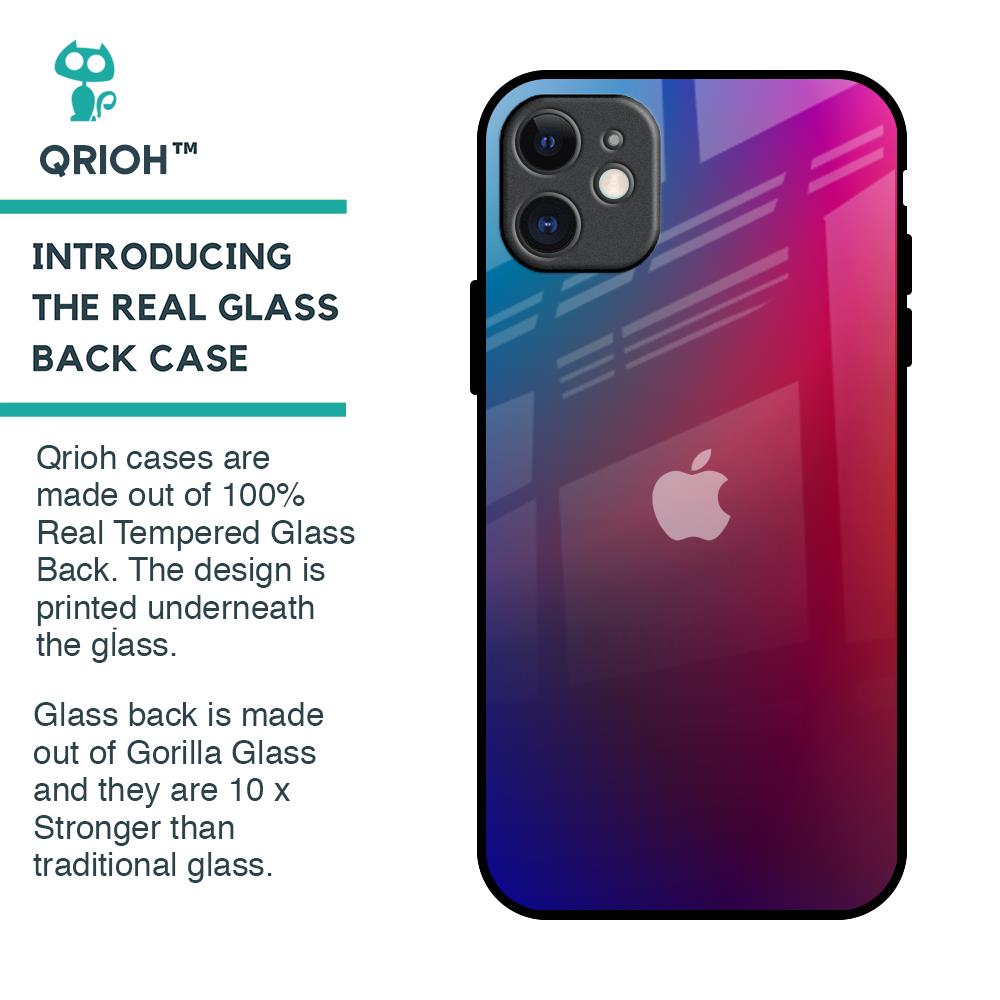 Magical Color Shade Glass Case for iPhone 11