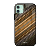 Diagonal Slash Pattern Apple iPhone 11 Glass Cases & Covers Online