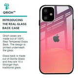 Sunset Orange Glass Case for iPhone 11