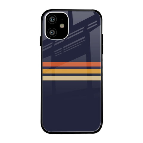 Tricolor Stripes iPhone 11 Glass Cases & Covers Online