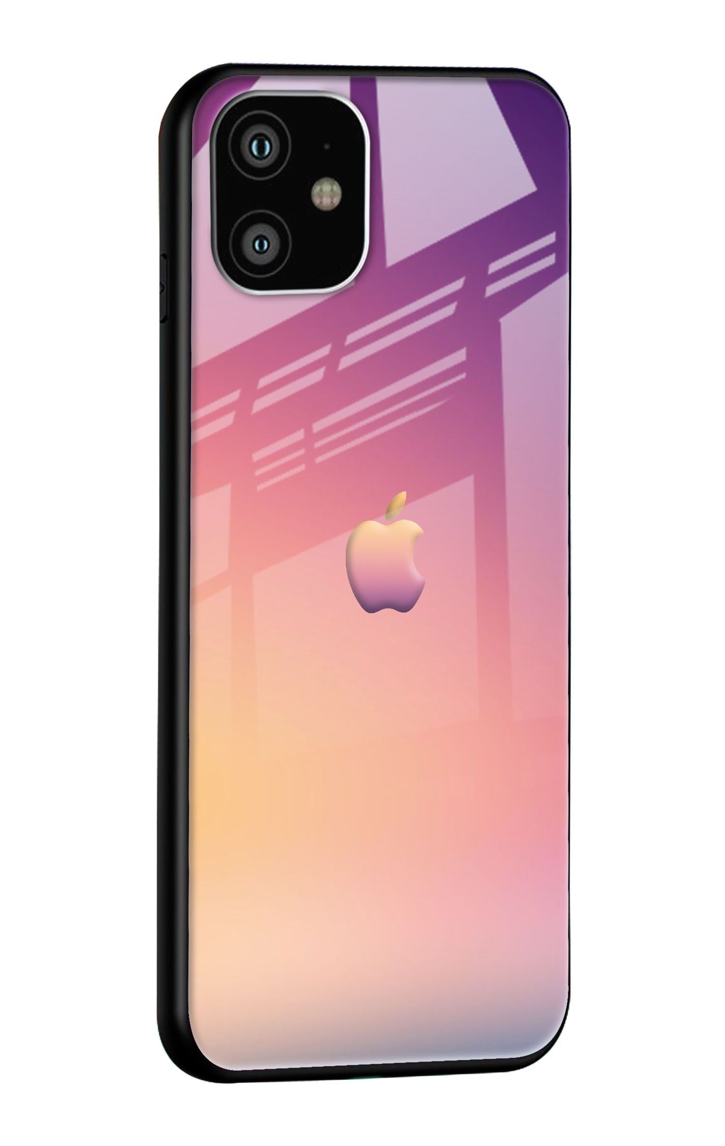 Lavender Purple Glass case for iPhone 12