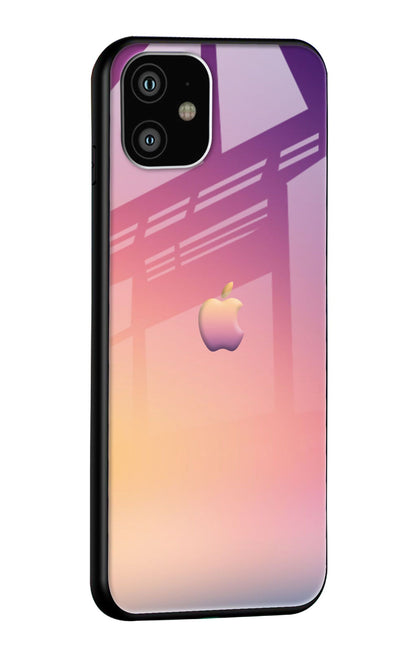 Lavender Purple Glass case for iPhone 12