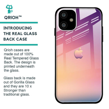 Lavender Purple Glass case for iPhone 11
