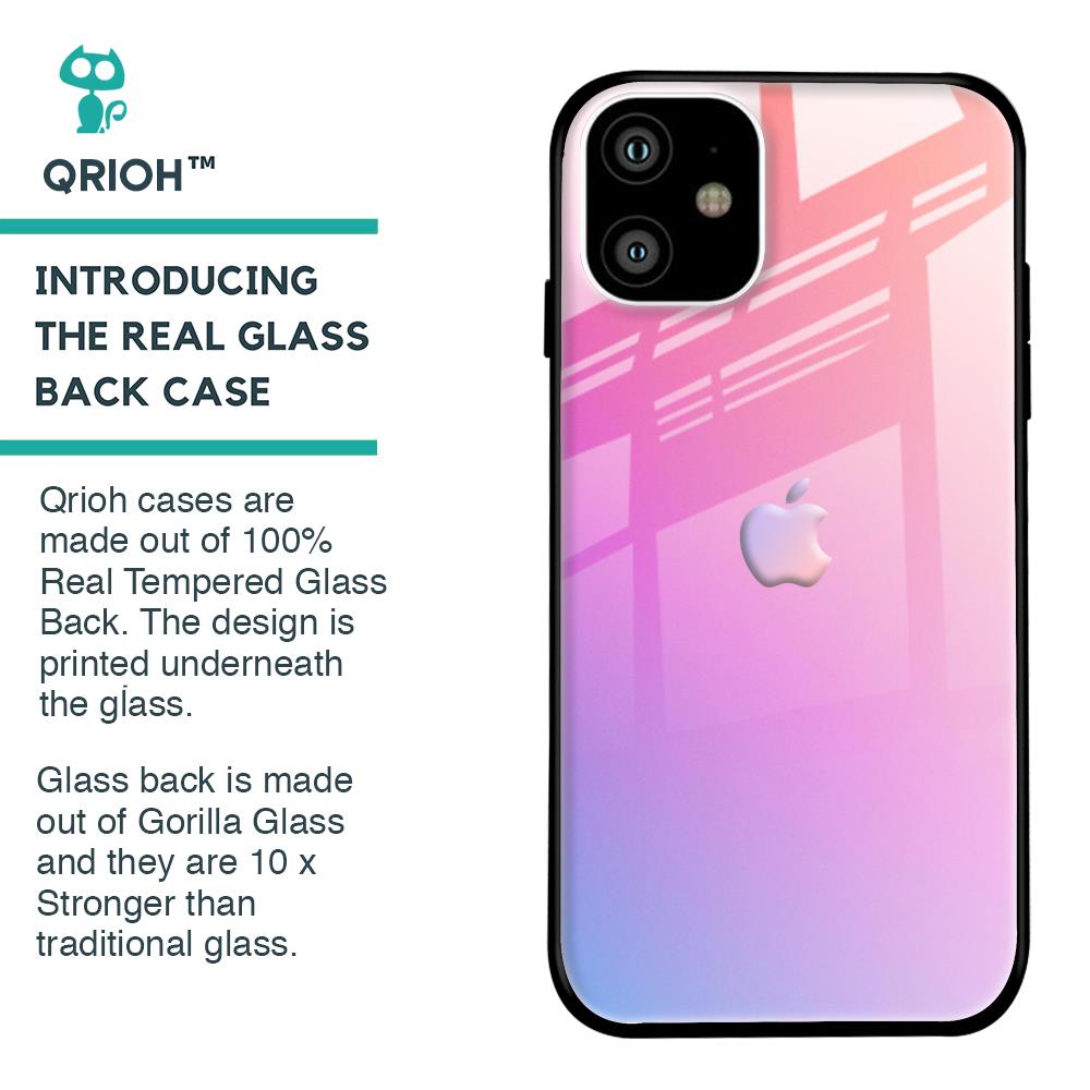 Dusky Iris Glass case for iPhone 11