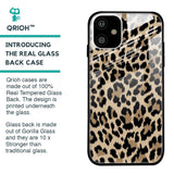 Leopard Seamless Glass Case For iPhone 11
