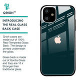 Hunter Green Glass Case For iPhone 11