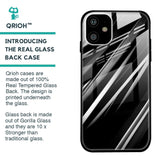 Black & Grey Gradient Glass Case For iPhone 11