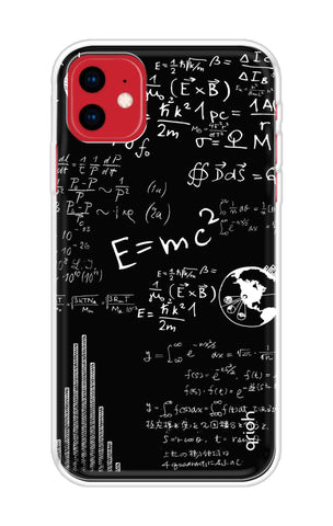 Equation Doodle iPhone 11 Back Cover