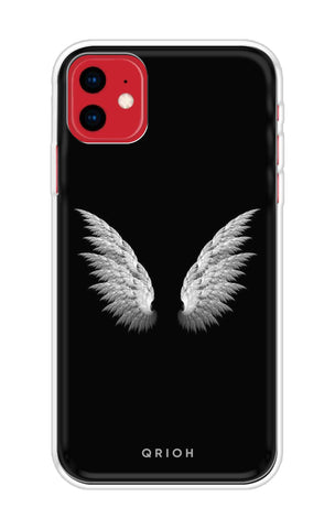 White Angel Wings iPhone 11 Back Cover