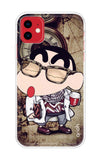 Nerdy Shinchan iPhone 11 Back Cover