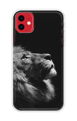 Lion Looking to Sky iPhone 11 Back Cover