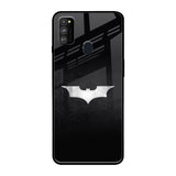 Super Hero Logo Samsung Galaxy M30s Glass Back Cover Online