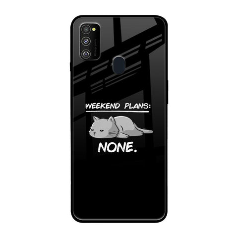 Weekend Plans Samsung Galaxy M30s Glass Back Cover Online