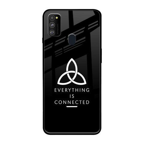 Everything Is Connected Samsung Galaxy M30s Glass Back Cover Online