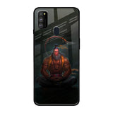 Lord Hanuman Animated Samsung Galaxy M30s Glass Back Cover Online