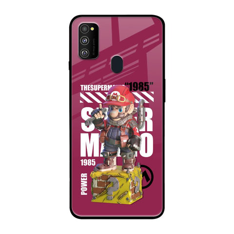 Gangster Hero Samsung Galaxy M30s Glass Back Cover Online