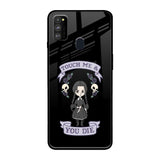 Touch Me & You Die Samsung Galaxy M30s Glass Back Cover Online