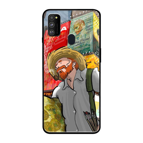 Loving Vincent Samsung Galaxy M30s Glass Back Cover Online