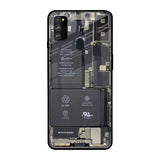 Skeleton Inside Samsung Galaxy M30s Glass Back Cover Online