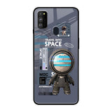 Space Travel Samsung Galaxy M30s Glass Back Cover Online