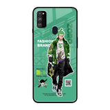 Zoro Bape Samsung Galaxy M30s Glass Back Cover Online