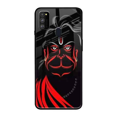 Lord Hanuman Samsung Galaxy M30s Glass Back Cover Online