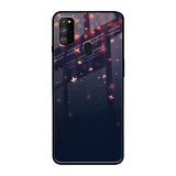 Falling Stars Samsung Galaxy M30s Glass Back Cover Online