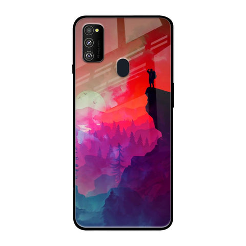 Dream So High Samsung Galaxy M30s Glass Back Cover Online