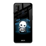 Pew Pew Samsung Galaxy M30s Glass Back Cover Online