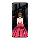 Fashion Princess Samsung Galaxy M30s Glass Back Cover Online