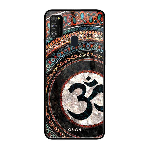 Worship Samsung Galaxy M30s Glass Back Cover Online