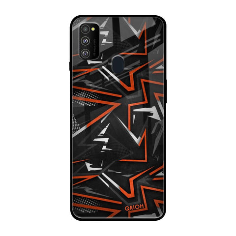 Vector Art Samsung Galaxy M30s Glass Back Cover Online