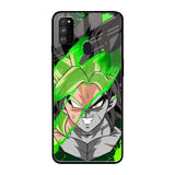 Anime Green Splash Samsung Galaxy M30s Glass Back Cover Online