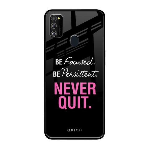 Be Focused Samsung Galaxy M30s Glass Back Cover Online
