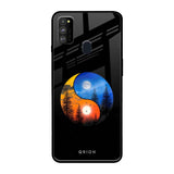 Yin Yang Balance Samsung Galaxy M30s Glass Back Cover Online
