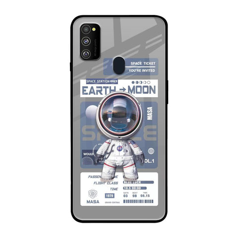 Space Flight Pass Samsung Galaxy M30s Glass Back Cover Online