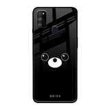 Cute Bear Samsung Galaxy M30s Glass Back Cover Online