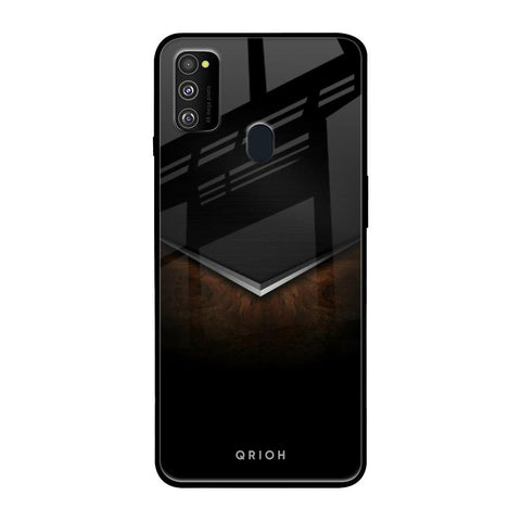 Dark Walnut Samsung Galaxy M30s Glass Back Cover Online
