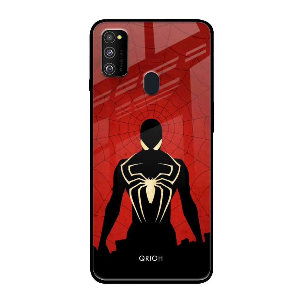 Mighty Superhero Samsung Galaxy M30s Glass Back Cover Online