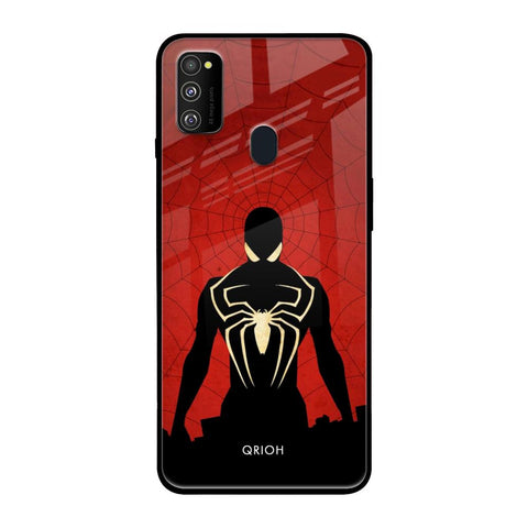 Mighty Superhero Samsung Galaxy M30s Glass Back Cover Online