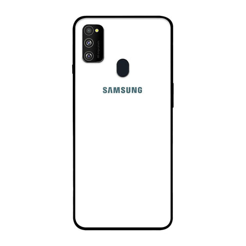 Arctic White Samsung Galaxy M30s Glass Cases & Covers Online