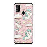 Balloon Unicorn Samsung Galaxy M30s Glass Cases & Covers Online
