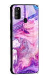 Cosmic Galaxy Glass Case for Samsung Galaxy M30s