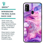 Cosmic Galaxy Glass Case for Samsung Galaxy M30s